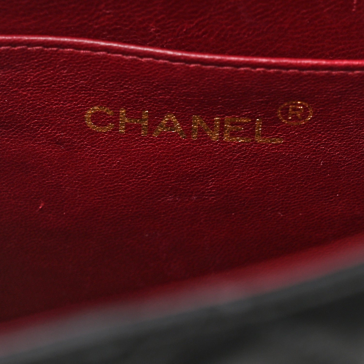 Lambskin Quilted XL Jumbo Single Flap Black - Image 6