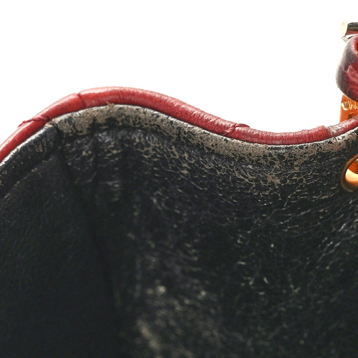 Lambskin Quilted Mini Square Flap Red - Image 11