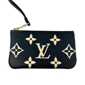 Louis Vuitton Bicolor Monogram Empreinte Leather Key Pouch