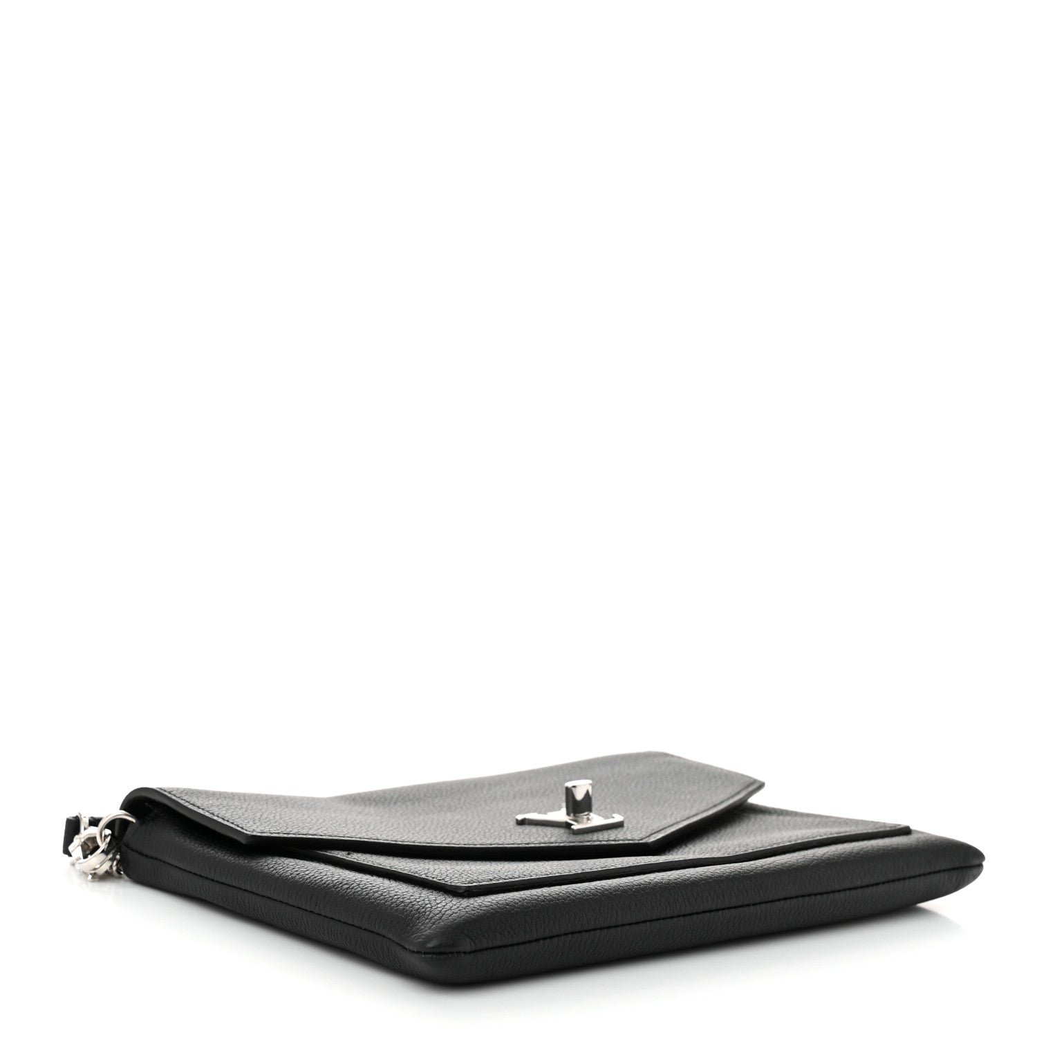 Soft Calfskin My Lockme Chain Pochette Black - Image 4