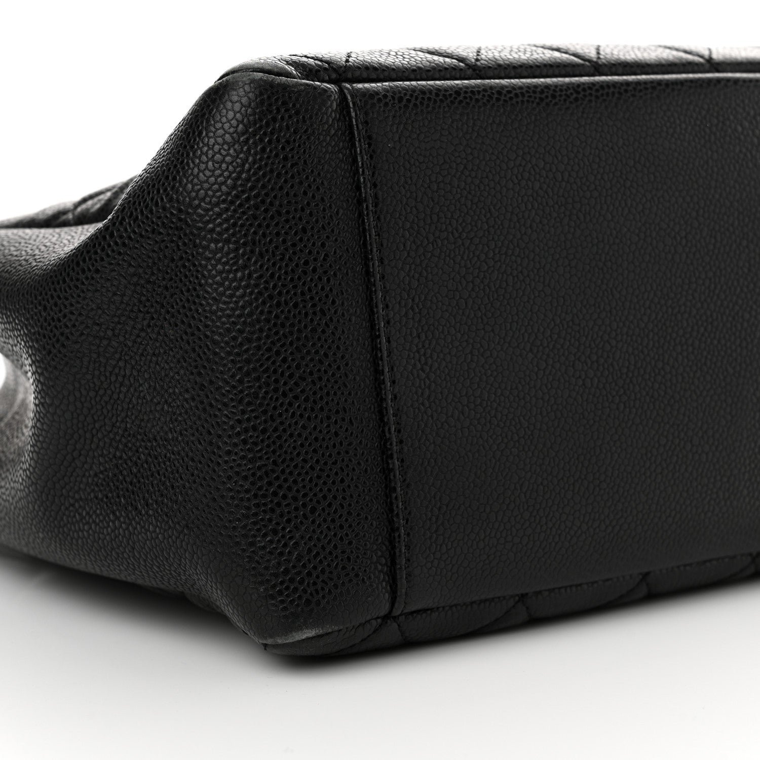 Caviar Quilted Grand Shopping Tote GST Black - Image 9