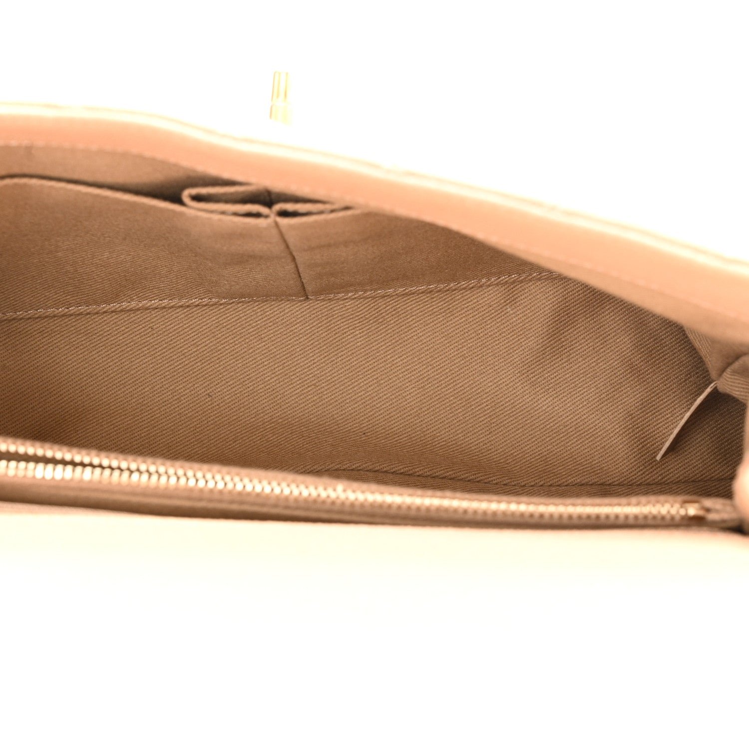 Caviar Lizard Embossed Quilted Small Coco Handle Flap Beige - Image 5