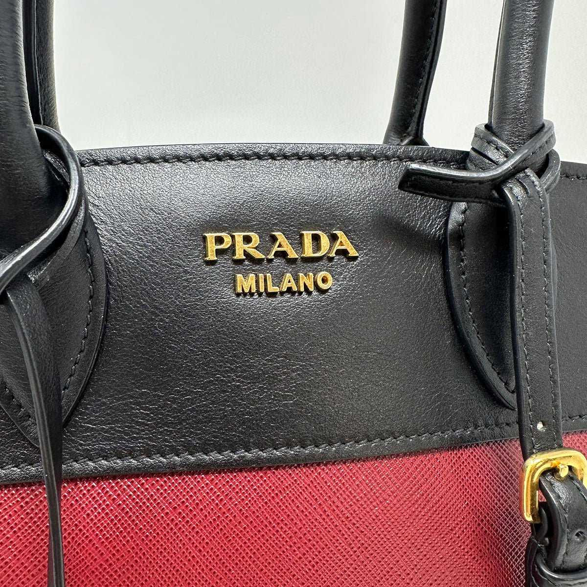 Prada Bicolor Esplanade Tote Bag - Image 10
