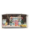 Monogram 2022 Christmas Animation New York Soho Pochette Felicie Chain Wallet Yellow