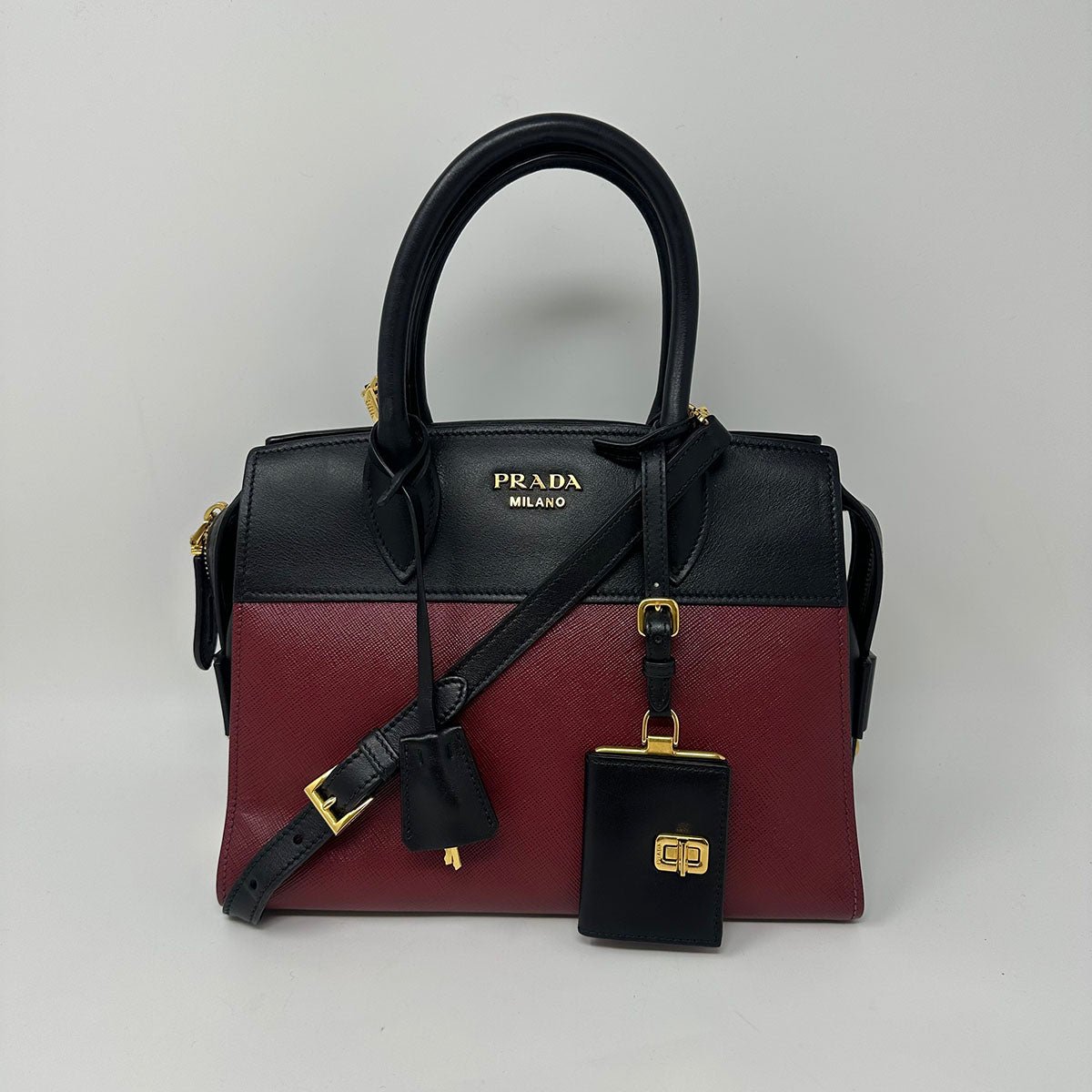 Prada Bicolor Esplanade Tote Bag - Image 12