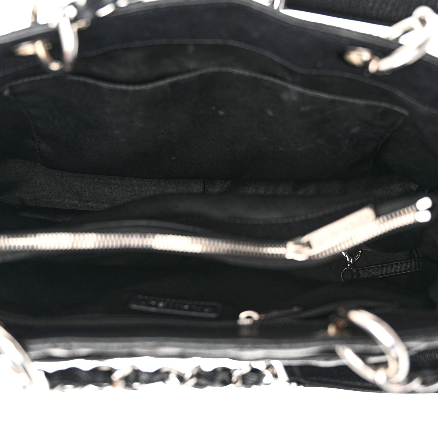 Caviar Quilted Grand Shopping Tote GST Black - Image 5