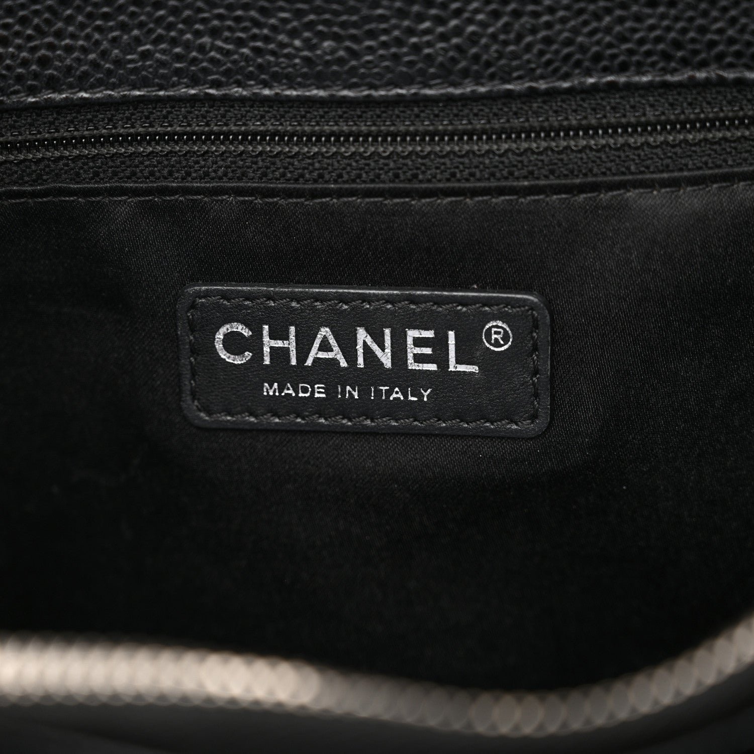 Caviar Quilted Grand Shopping Tote GST Black - Image 6